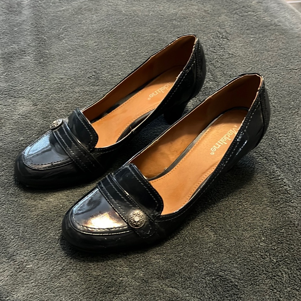 Ladies blue shoes